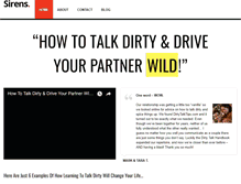 Tablet Screenshot of dirtytalktips.com